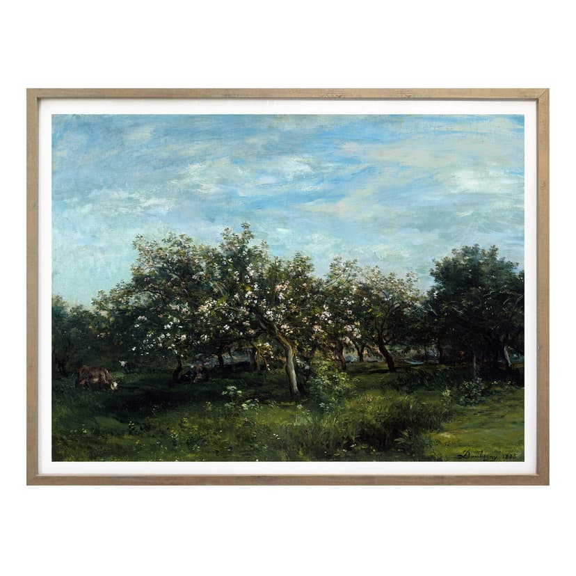 Póster Daubigny - Flor de manzano
