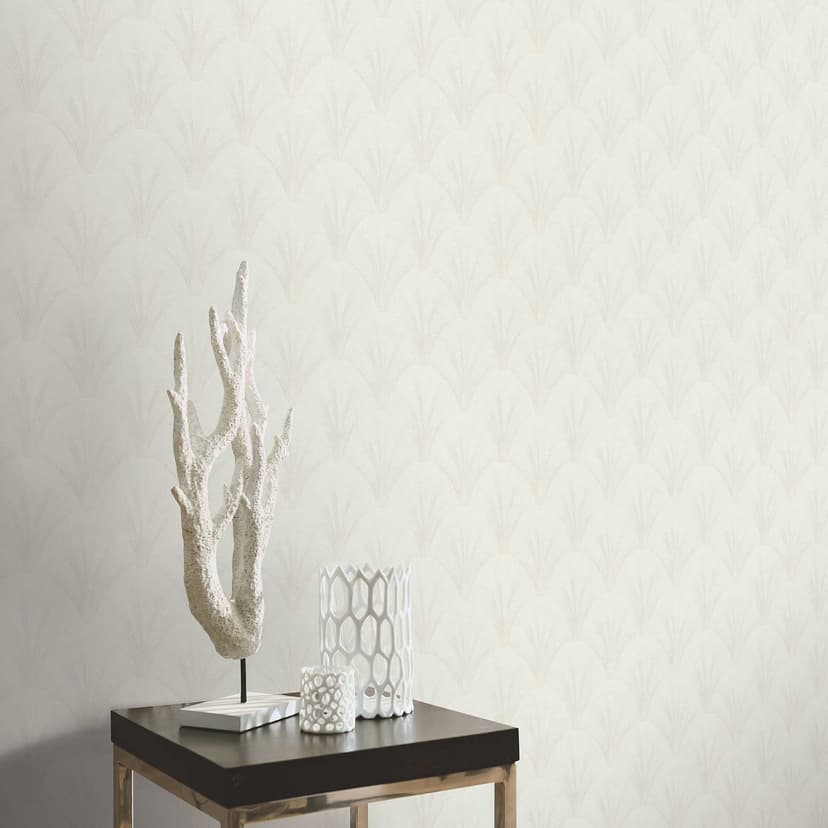 Papel pintado no tejido AVANTGARDE Elle Decoration 4, gris claro