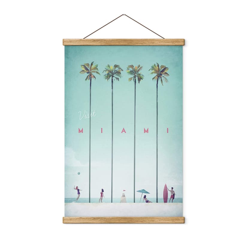Póster de tela Rivers - Miami