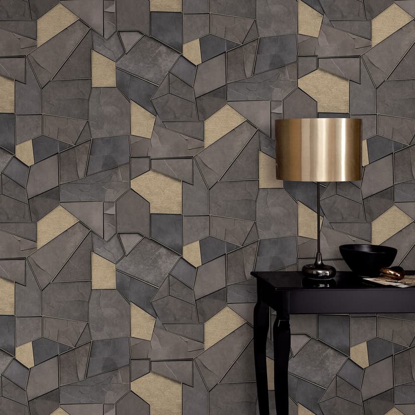 Papel pintado no tejido MOSAIQUE Elle Decoration 4, topo