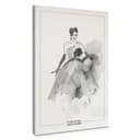 Lienzo Audrey en blanco y negro - Colección Guido Maria Kretschmer - 40x60 cm
