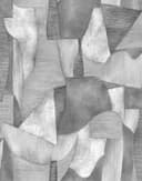 Fotomurale Formas geométricas abstractas en gris Minimalista 2,7 x 2,12 m