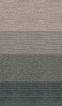 Fotomurale con motivo textil a rayas en beige crudo y gris 2,7 x 1,59 m