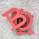 Letras de madera MDF "Swiss" 10 cm de altura de letra