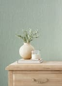 Papel pintado no tejido liso moderno en verde 