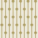 Papel pintado no tejido de lujo I Love Baroque stripes Medusa White Gold