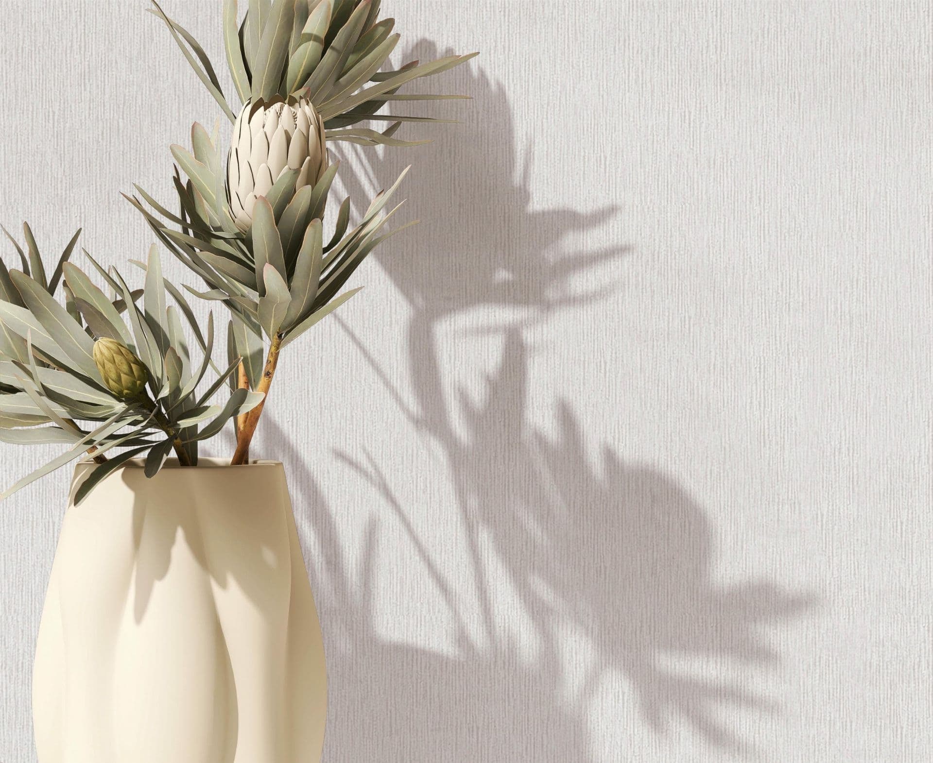 Papel pintado con textura Moderno, romántico en beige 