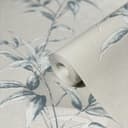 Papel pintado no tejido Floral Moderno en Greige 