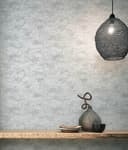 Papel pintado no tejido textura moderna en gris 