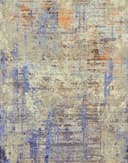 Fotomurale Textura mural abstracta en beige con óxido y púrpura en Used 2,7 x 2,12 m