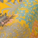 Papel pintado Jungla amarillo, negro - papel pintado tejido-no tejido hojas plantas diseño moderno papel pintado