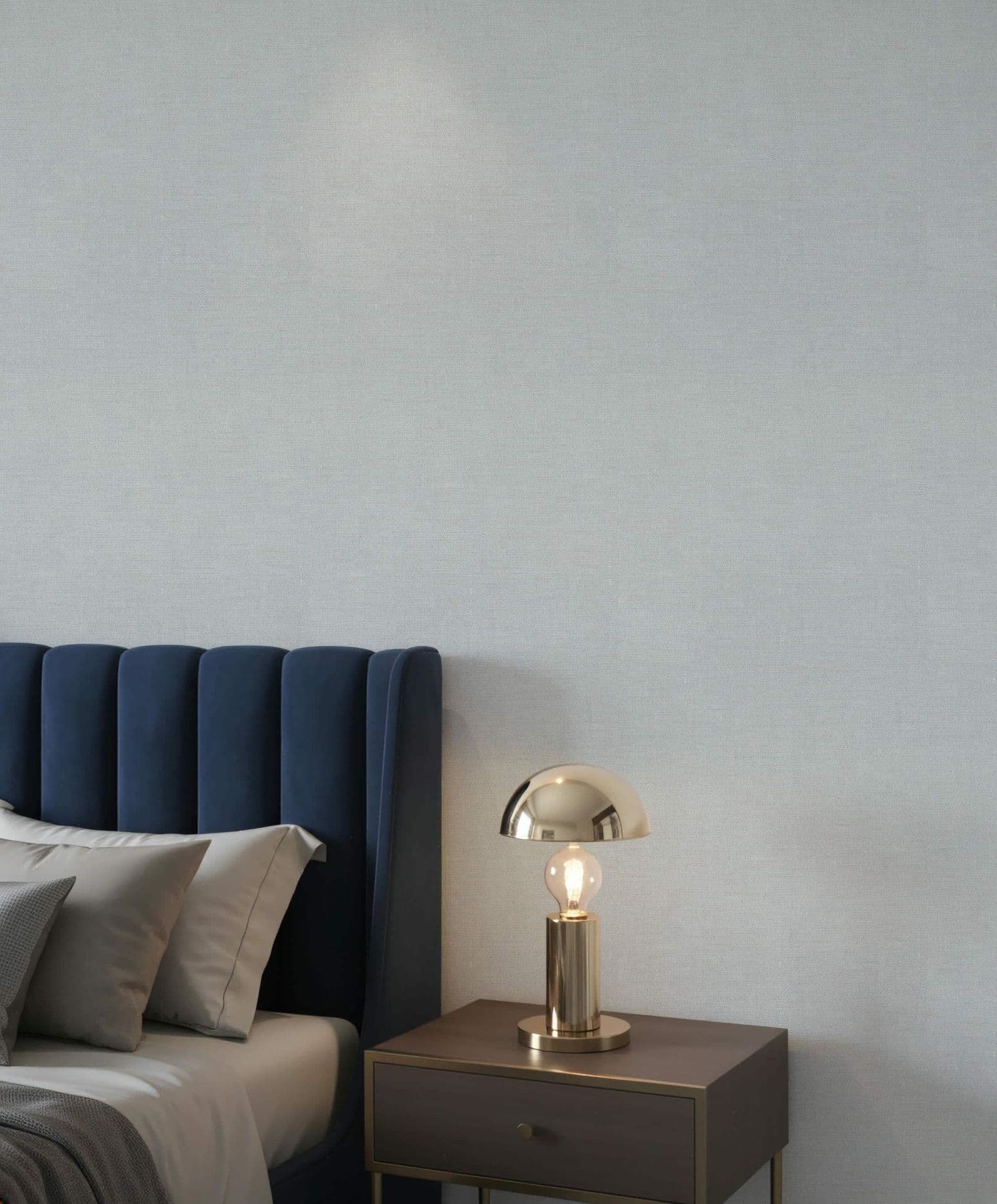 Papel pintado no tejido textura moderna en gris 