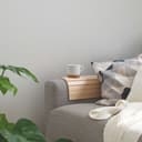 Papel pintado motivo pequeño gris blanco - papel pintado no tejido casa de campo A.S. Création - textura ligera mate