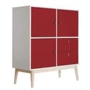 Vinilo adhesivo muebles - rojo oscuro liso
