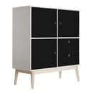 Vinilo adhesivo muebles - Uni negro