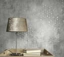 Papel pintado no tejido gráfico moderno en gris 