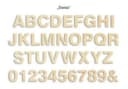 Letras de madera 10 cm altura letra