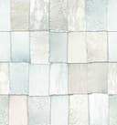 Fotomurale Papel patchwork blanco y beige con textura fina 3,4 x 3,18 m