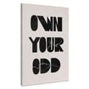 Lienzo Own your odd