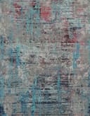 Fotomurale Urban used look en beige y azul con textura 3,4 x 2,65 m