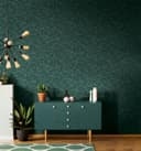 Papel pintado no tejido aspecto mármol moderno en verde 