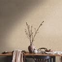 Papel pintado gráfico no tejido dorado, beige - papel pintado gráfico moderno para cocina, salón, vestíbulo