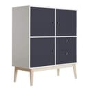 Vinilo adhesivo muebles - gris oscuro liso