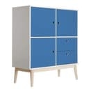 Vinilo adhesivo muebles - azul celeste liso