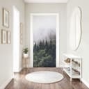 Vinilo para puertas Bosque Nublado - Decoración autoadhesiva para puertas