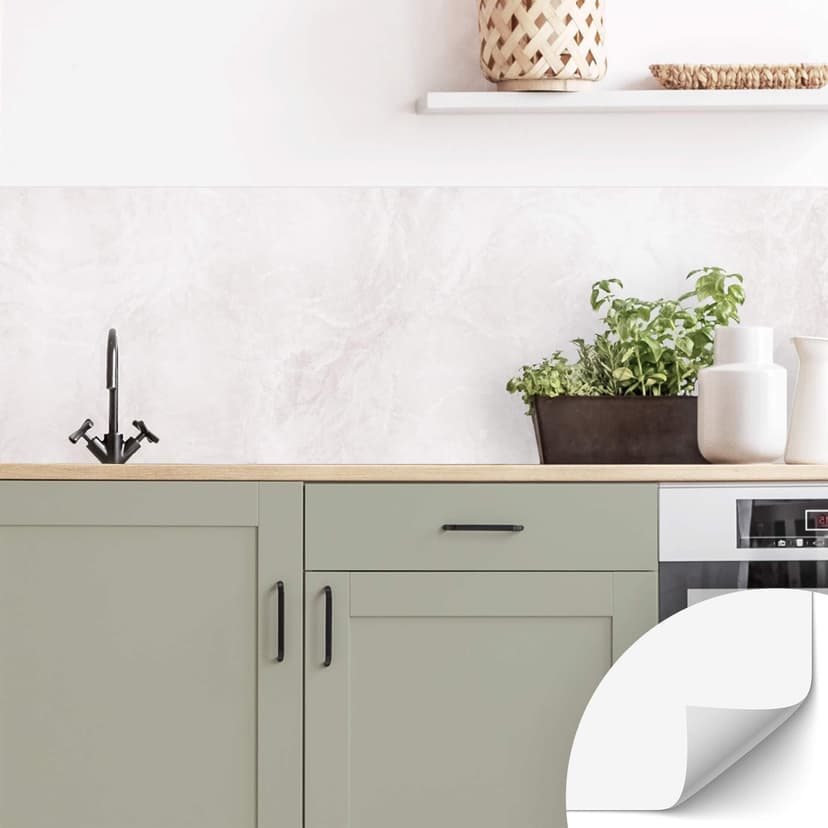 Salpicadero de cocina autoadhesivo uplusmestudio - Textura suave