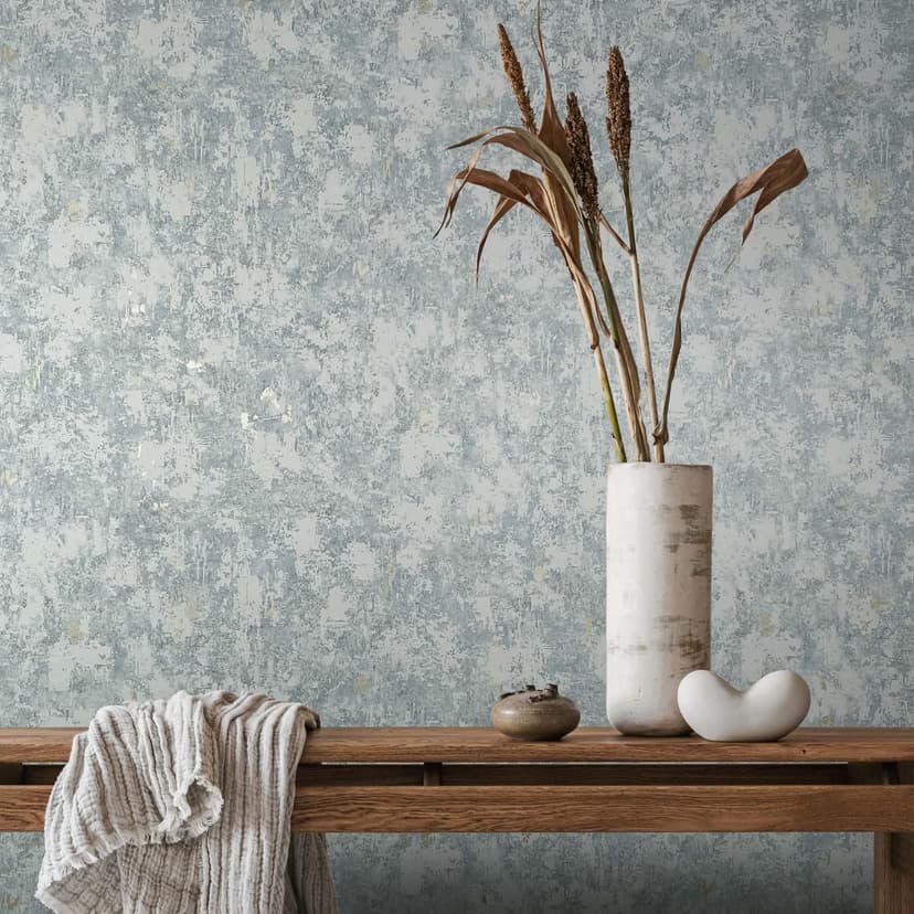 Papel pintado no tejido textura aspecto hormigón moderno en gris