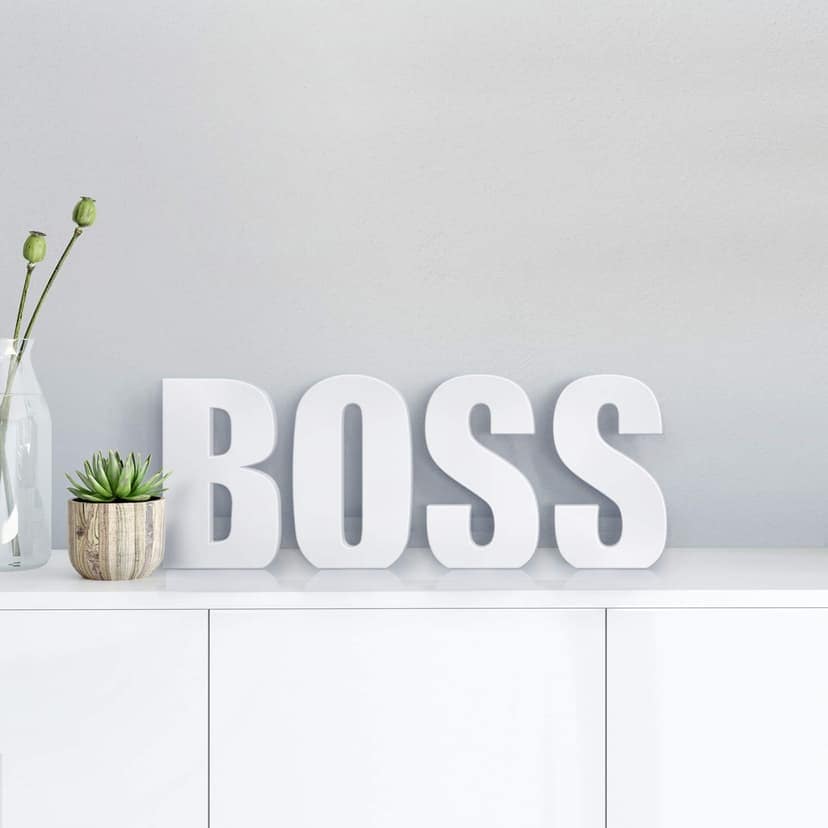 Letras decorativas 3D BOSS