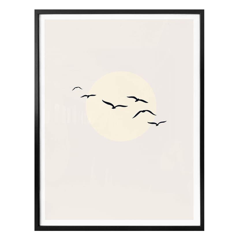 Póster Kubistika - Cielo encantador