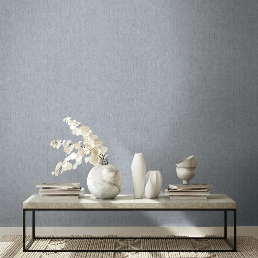 Papel pintado no tejido liso, textil liso moderno en gris