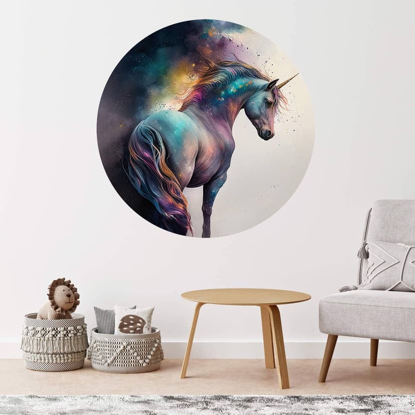 Vinilo decorativo Heine - Magic unicorn - Astro Cruise - Redondo