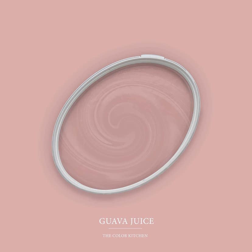 Pintura interior rosa semimate I Guava Juice | ambiente tranquilo y acogedor | THE COLOR KITCHEN