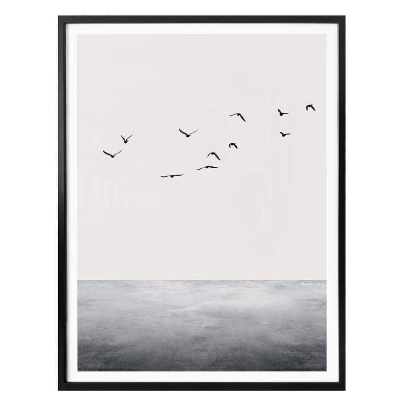 Póster Kubistika - El mar abierto