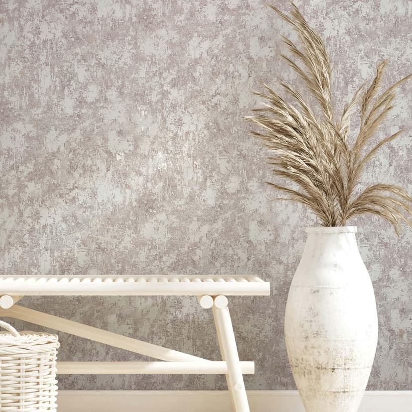 Papel pintado no tejido textura aspecto hormigón moderno en gris