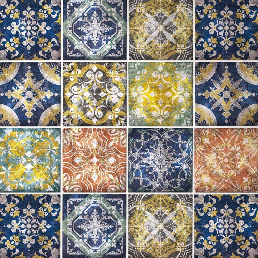Azulejos Adhesivos 1001 Noches - lote de 12