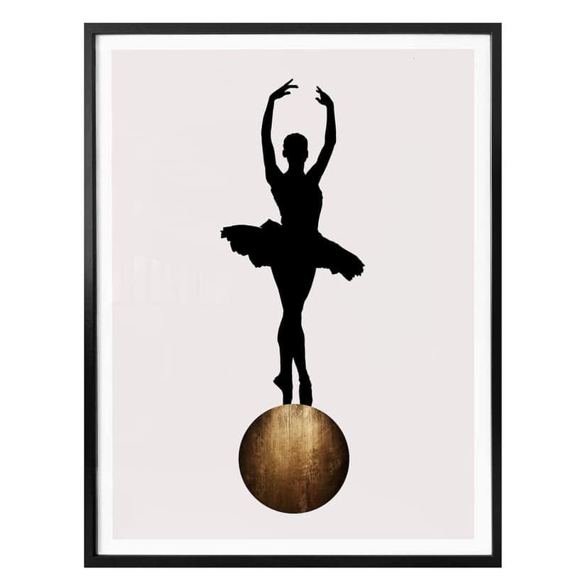 Póster Kubistika - Prima Ballerina