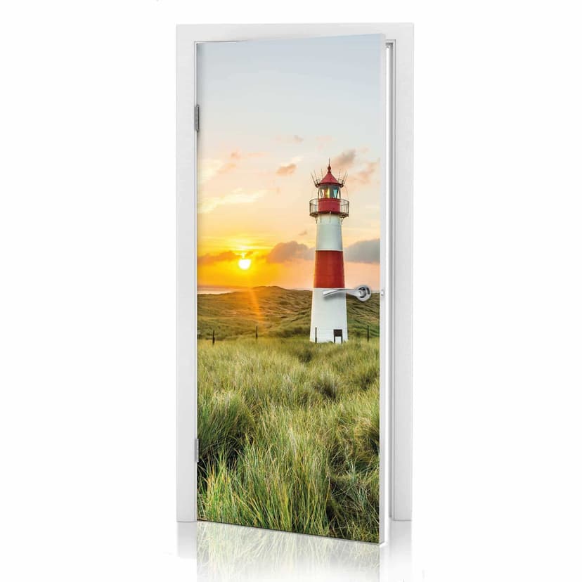 Faro con diseño de puerta en Sylt
