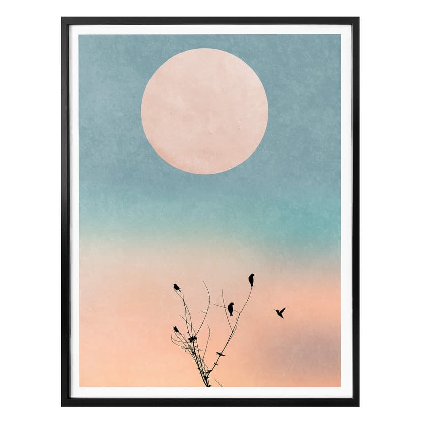 Póster Kubistika - Mañana cálida