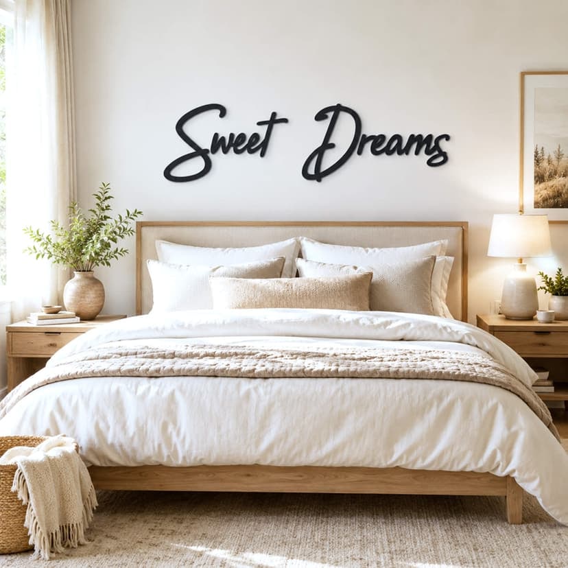 Decoración MDF Letras 3D Sweet Dreams
