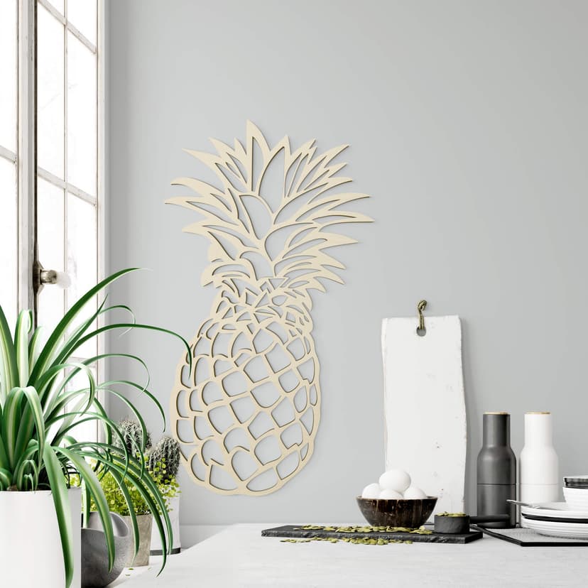 Arte en madera - Piña - Álamo