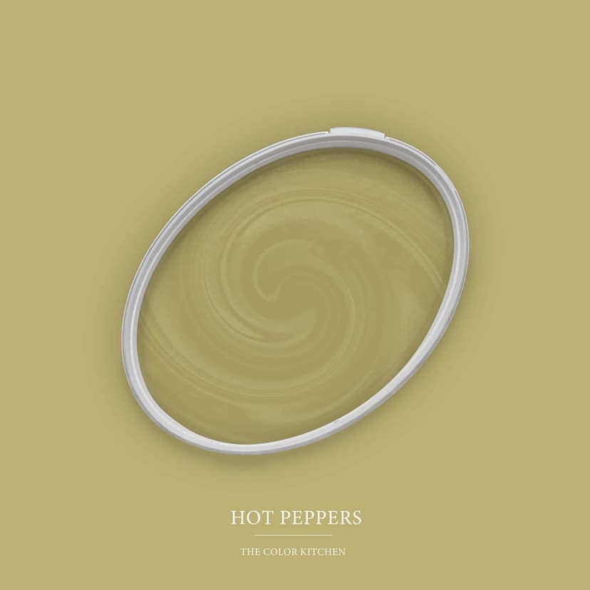 Pintura interior verde semimate I Hot Peppers | Crear armonía en la habitación | THE COLOR KITCHEN