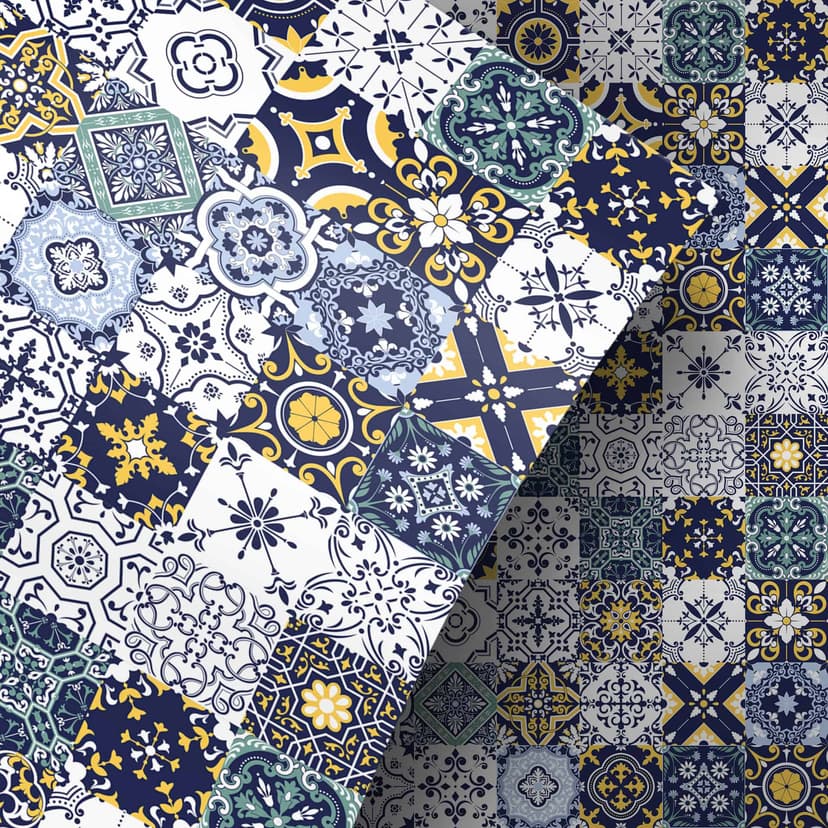 Vinilo adhesivo muebles Azulejos marroquíes