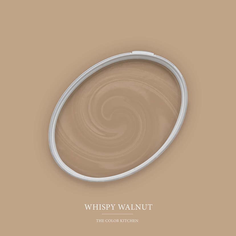 Pintura interior marrón semimate I Whispy Walnut | crear un ambiente acogedor y tranquilo en la habitación| THE COLOR KITCHEN
