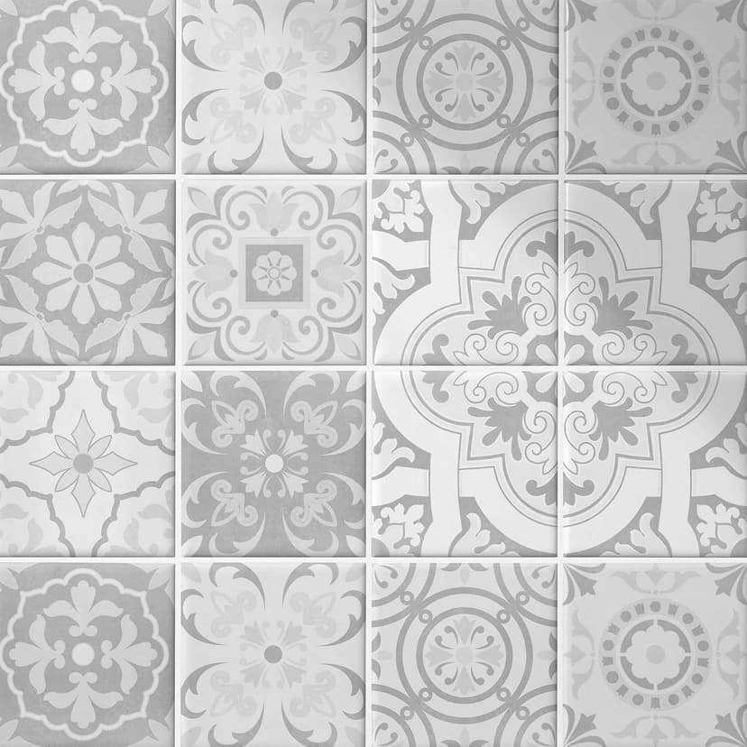 Azulejos Adhesivos adornos aspecto hormigón 01 - lote de 12