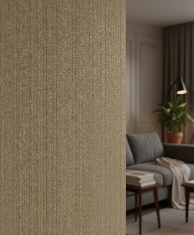 Papel pintado no tejido liso moderno en beige