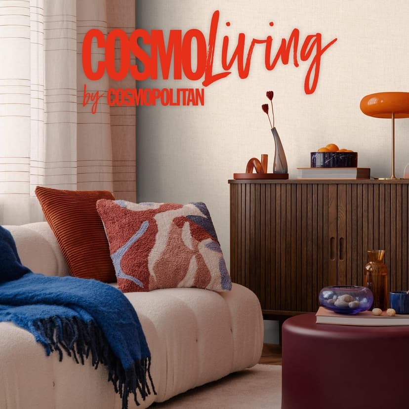 COSMOPOLITAN Papel pintado unicolor beige natural con textura fina - Papel pintado no tejido dormitorio